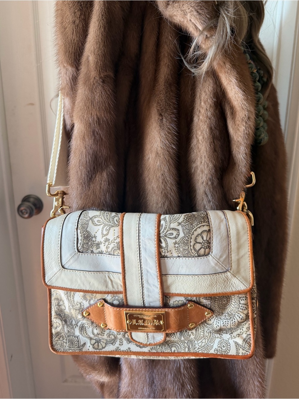 L.A.M.B. Front Pocket Crossbody Bags